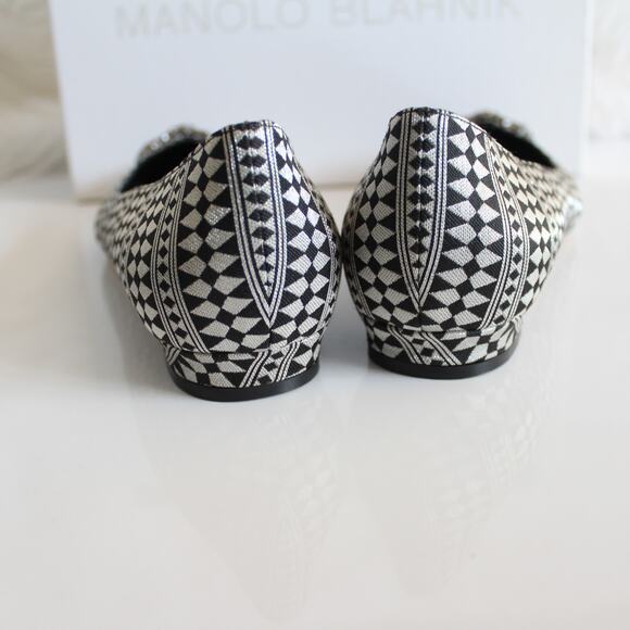 Manolo Blahnik Hangisi Flats - Picture 9 of 14